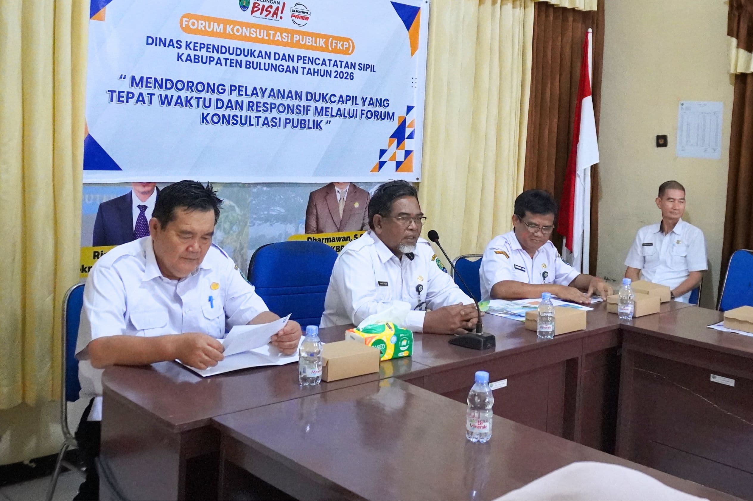 Disdukcapil Bulungan Gelar Forum Konsultasi Publik, Dorong Layanan Tepat Waktu dan Responsif