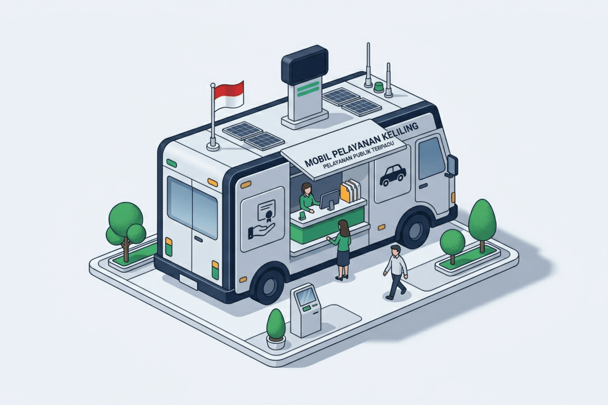 Pelayanan CFD (Car Free Day) Tebu Kayan